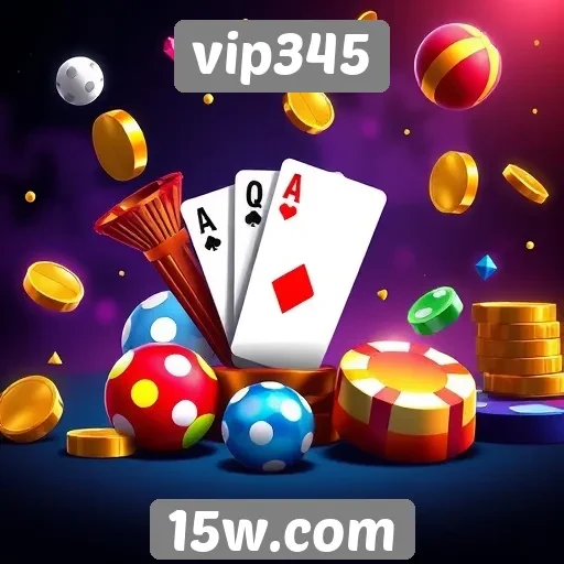 As opções de jogos disponíveis no vip345