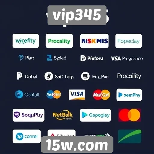 Plataformas de pagamento disponíveis no vip345